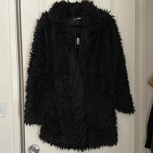 Sugar daddy teddy jacket - small
